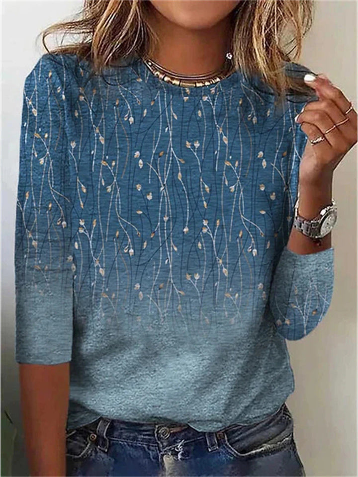 W&W Mode | Elegantes Top Mit Print
