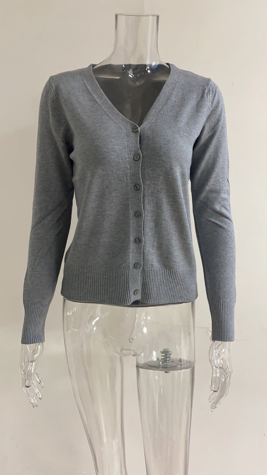 WW | Knopf Strick Cardigan Pullover