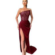 WW | Elegantes mittellanges Abendkleid
