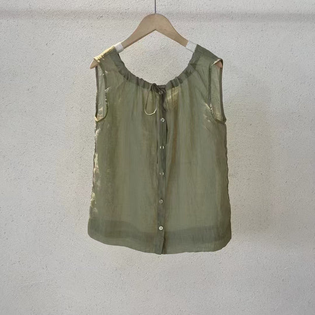 Damen Soft Linen Tank Top WW