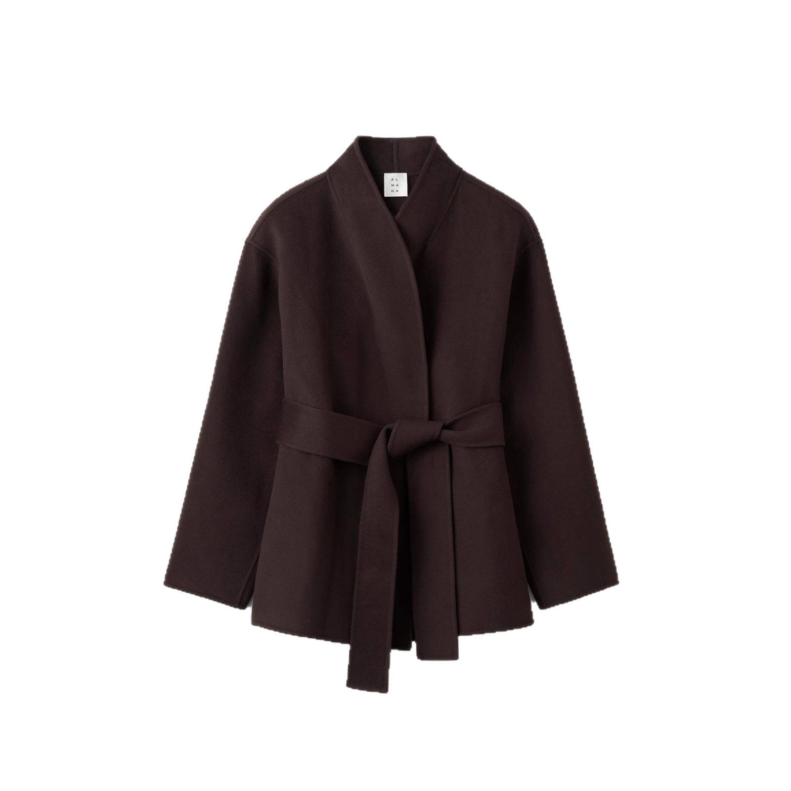 Damen Wickeljacke aus hochwertigem, weichem Material mit tailliertem Schnitt WW