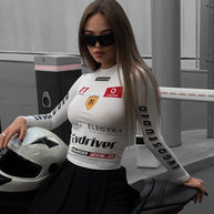 Damen Motorsport Longsleeve W&W