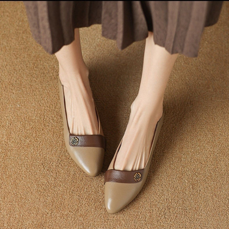 Damen Pumps mit elegantem Design und rutschfestem Blockabsatz WW