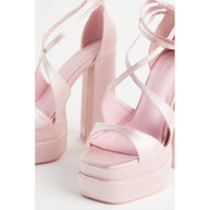 Damen Strappy Chunky Platform Schuhe WW