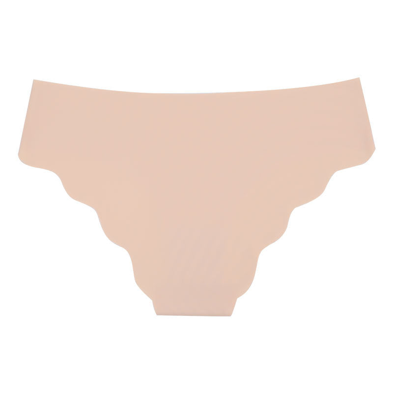 Damen String mit gewelltem Saum und nahtloser Verarbeitung WW