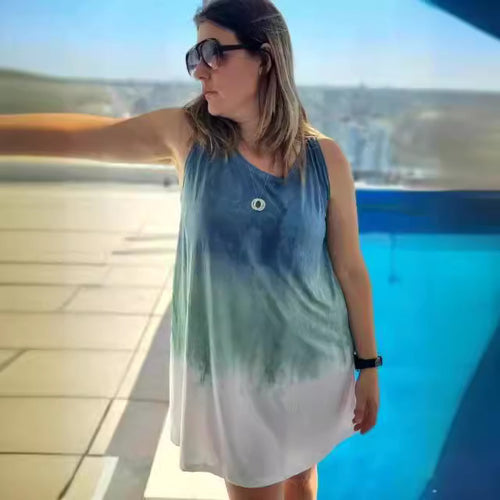 Damen ärmelloses Sommerkleid WW