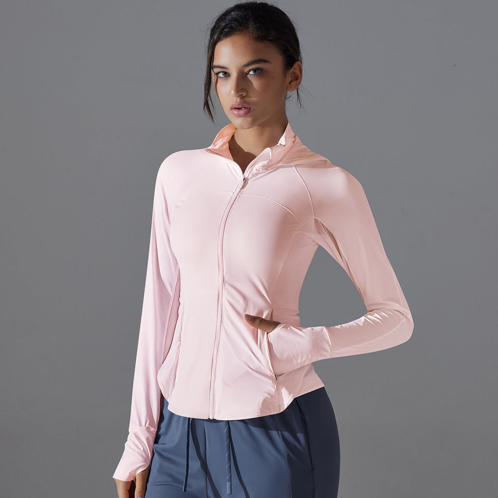Damen Funktionsjacke mit UV-Schutz und atmungsaktiven Eigenschaften WW