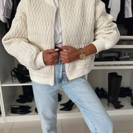 Damen Steppjacke mit komfortabler Passform und elastischen Bündchen WW