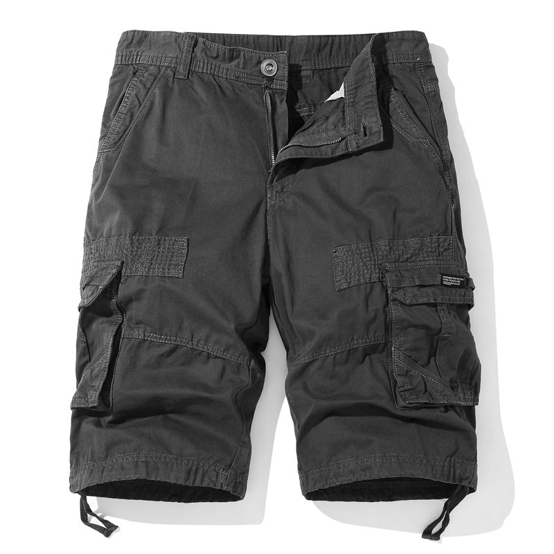 Herren Cargo Stil Multi-Taschen Shorts WW