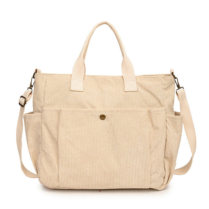 W&W Mode | Corduroy Schultertasche Mit Bequemem Band
