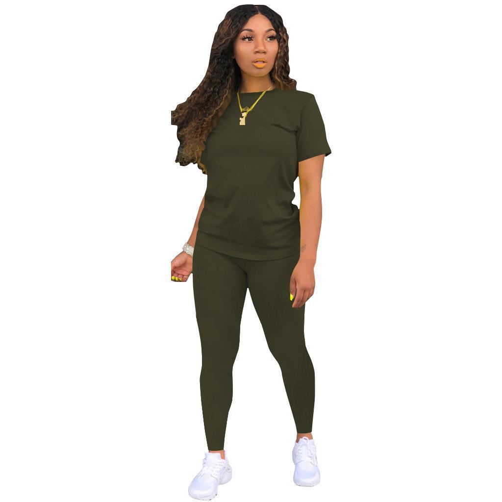 Damen Sportset mit T-Shirt und Leggings WW