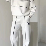 Damen sportliches Fleece-Anzugset mit Stehkragen und praktischen Taschen WW