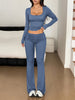 Jeansblau