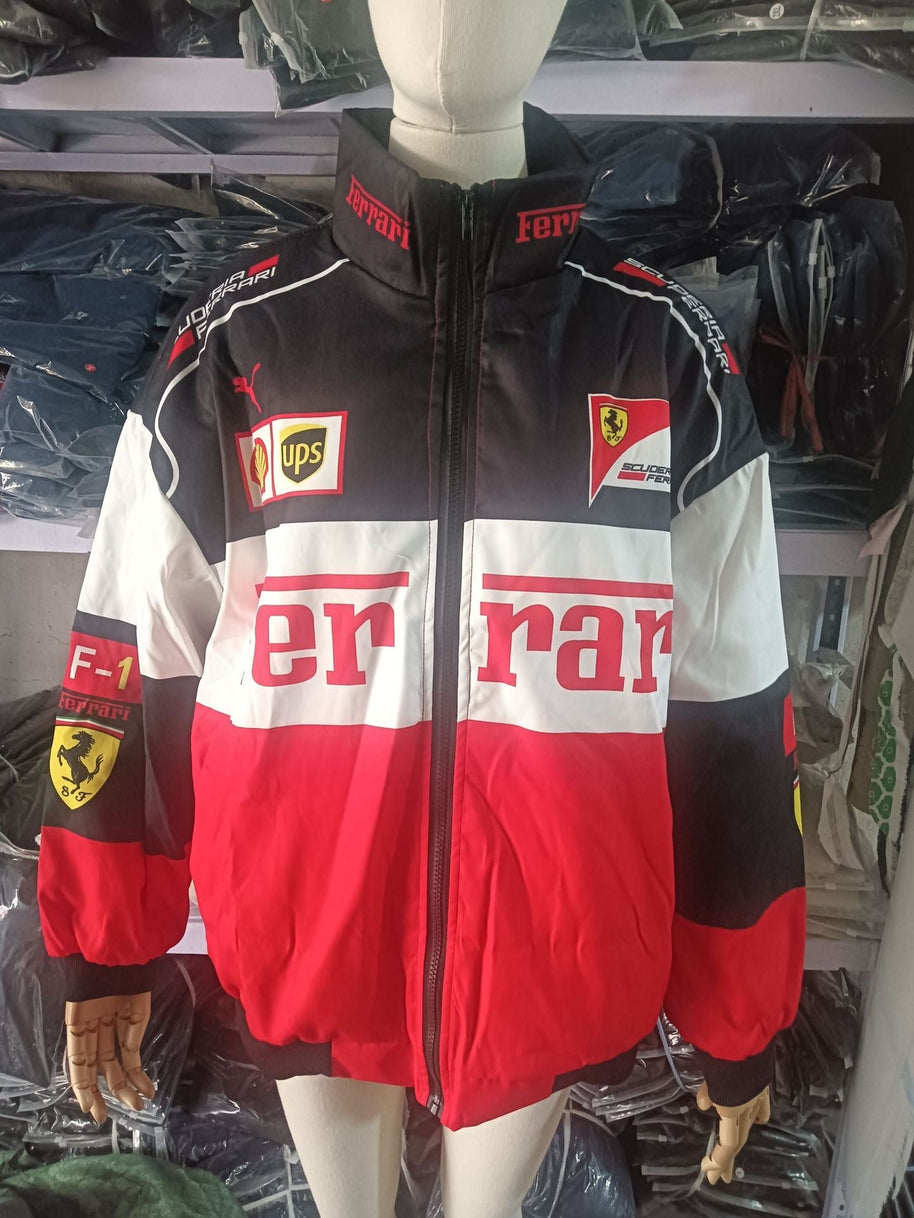 WW | F1 Racing Langarm Bomberjack Mit Print