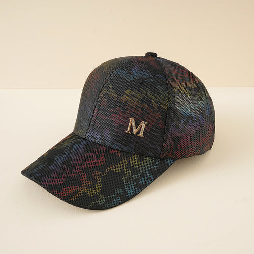 Damen modische Baseball-Cap mit stilvollem Mesh-Design und Glitzer-Applikation WW