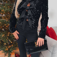 WW | Pailletten-Fliege-Kleid