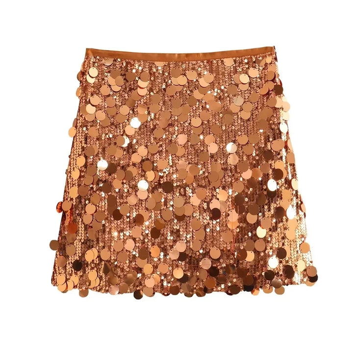 W&W Mode | Glamour in Motion: Mini-Paillettenrock 2024 für Damen