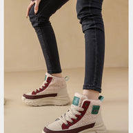 WW – Wasserdichte Plüsch-Stiefeletten