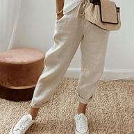 WW | Premium Entspannte Leinenhose