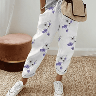 Loose Fit Leinenhose