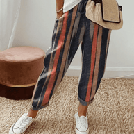 Loose Fit Leinenhose