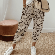 Loose Fit Leinenhose