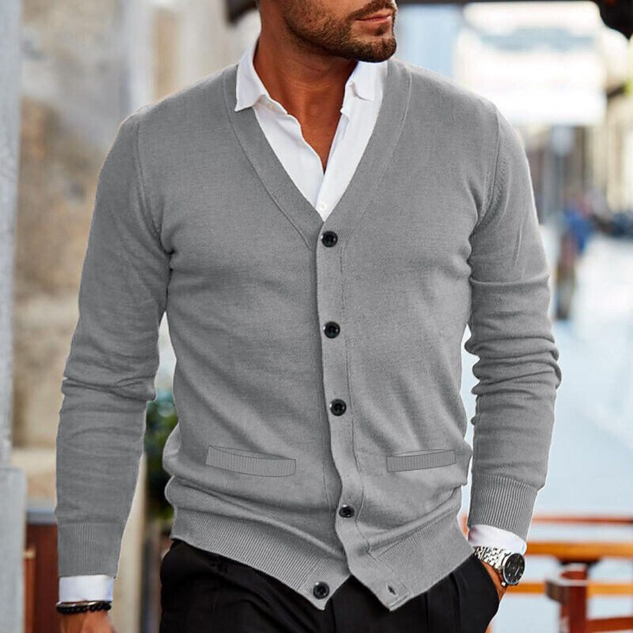WW | Strickcardigan aus Baumwolle - Elegant & Klassisch