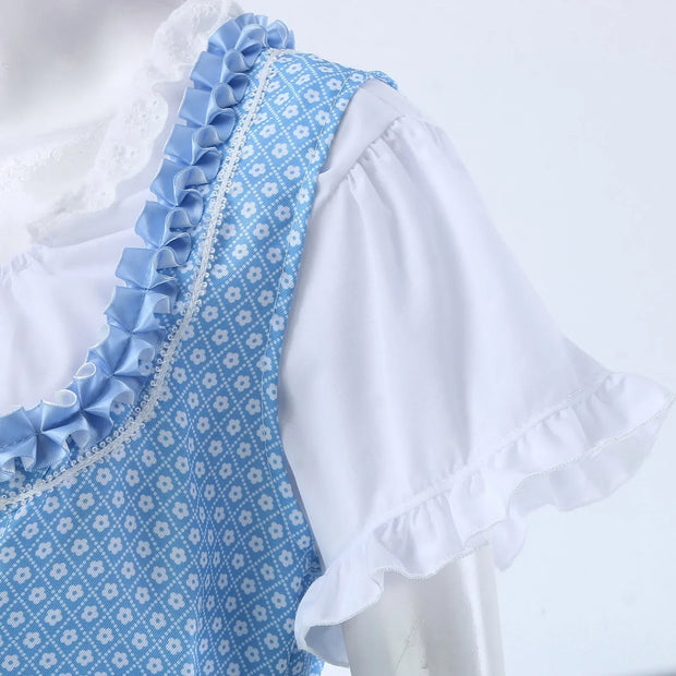 WW | Tracht Einzigartiges Traditionelles Kostüm Für Frauen Mit Schürze Und Bluse