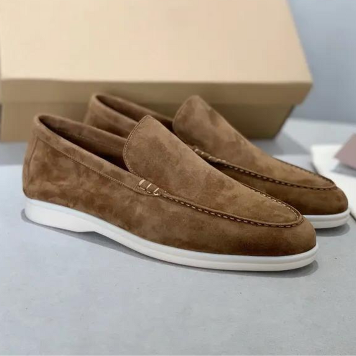W&W Mode | Wildleder-Loafers für stilvolle Eleganz