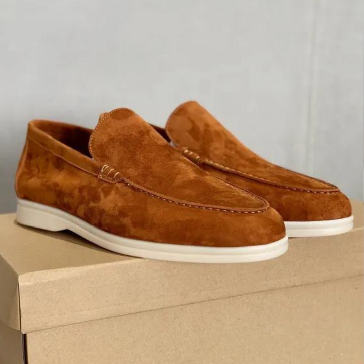 W&W Mode | Wildleder-Loafers für stilvolle Eleganz