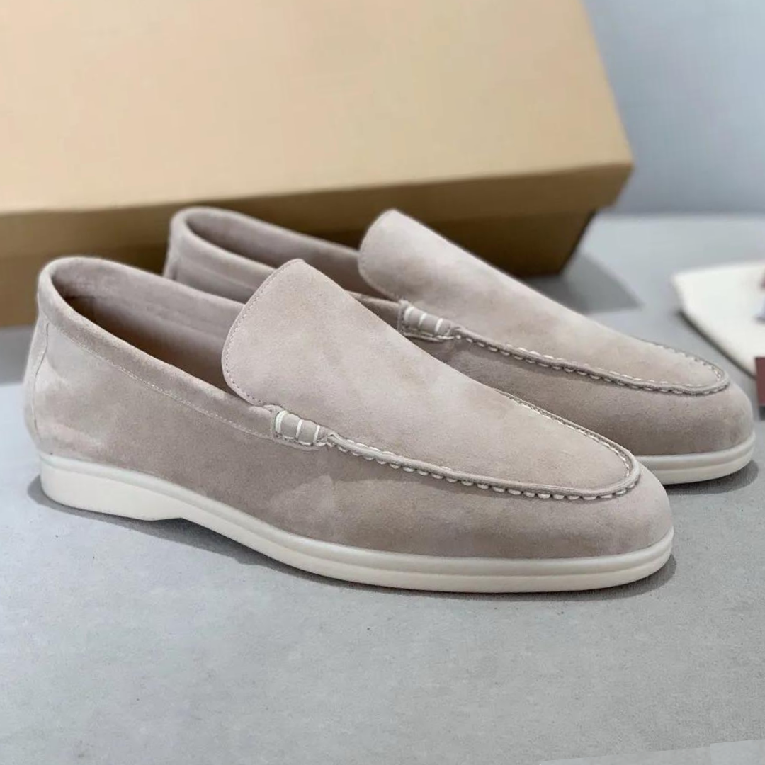 W&W Mode | Wildleder-Loafers für stilvolle Eleganz
