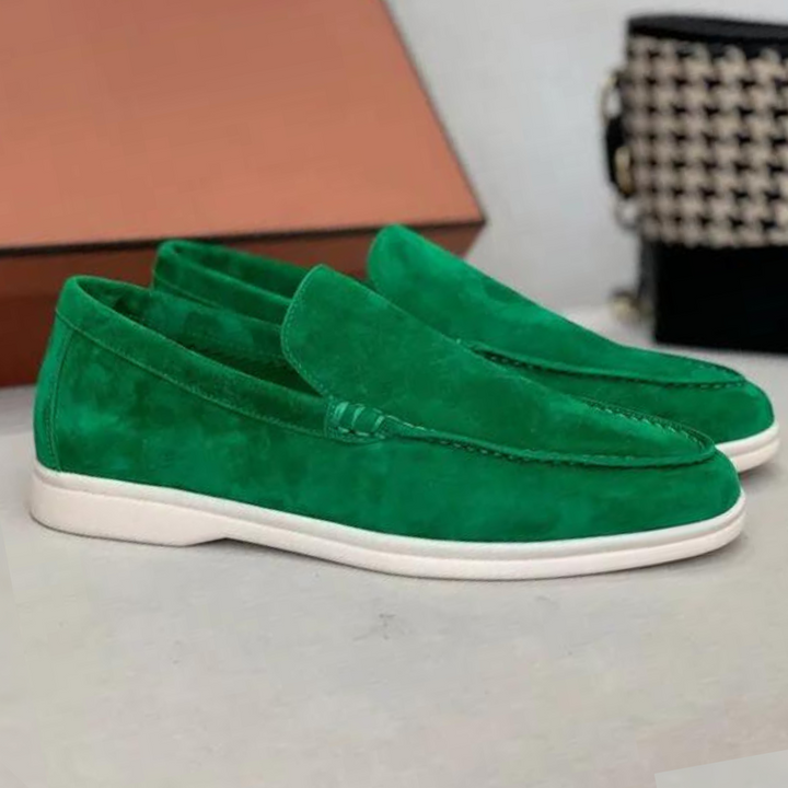 W&W Mode | Wildleder-Loafers für stilvolle Eleganz