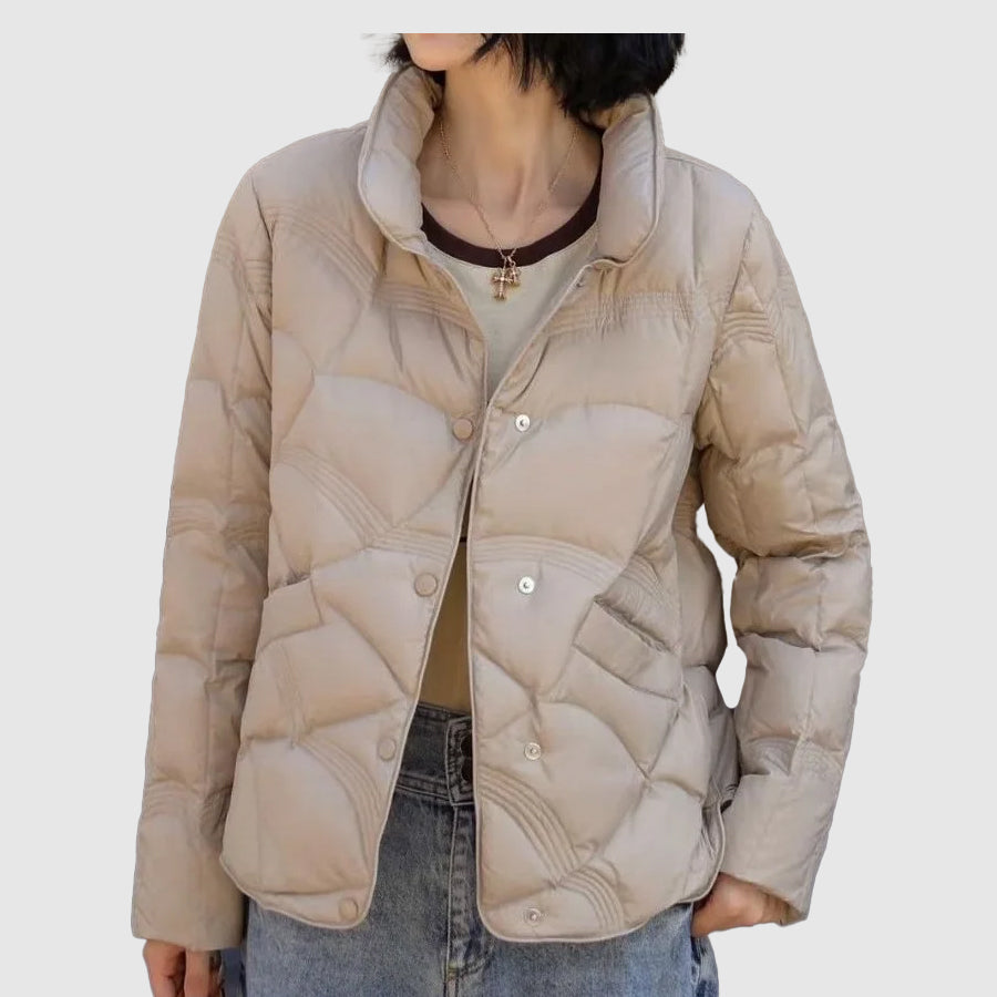 W&W Mode | Jacke - leichte Damenjacke mit gestepptem Design