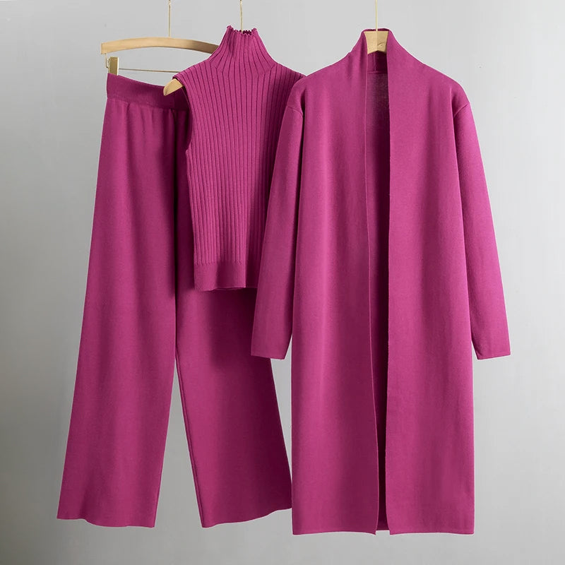 W&W Mode | 3-teilig Stylisches Bequemes Set