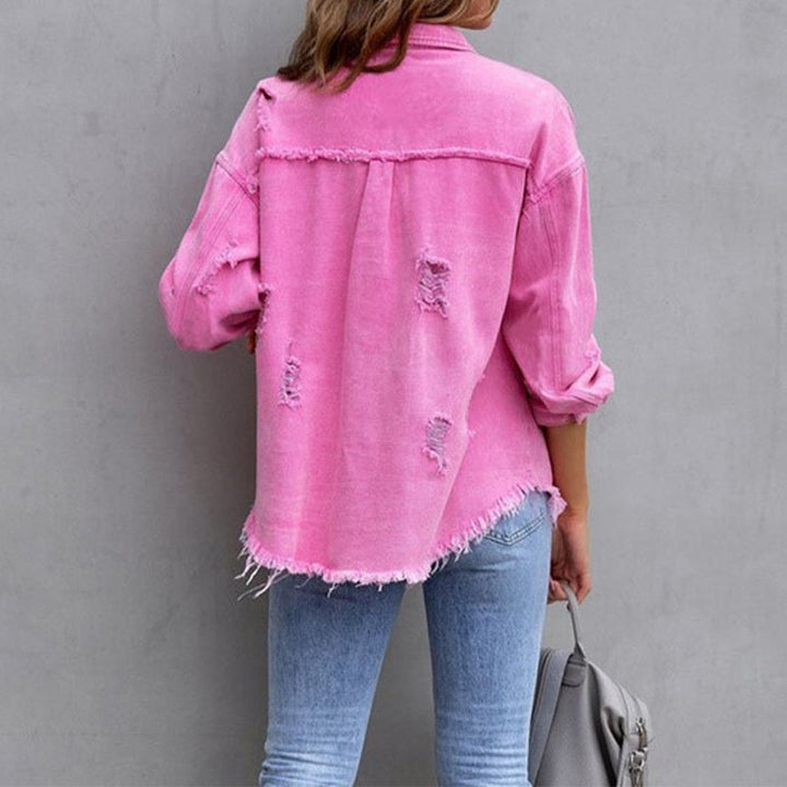 W&W Mode | Trendy Denimjacke Für Frauen