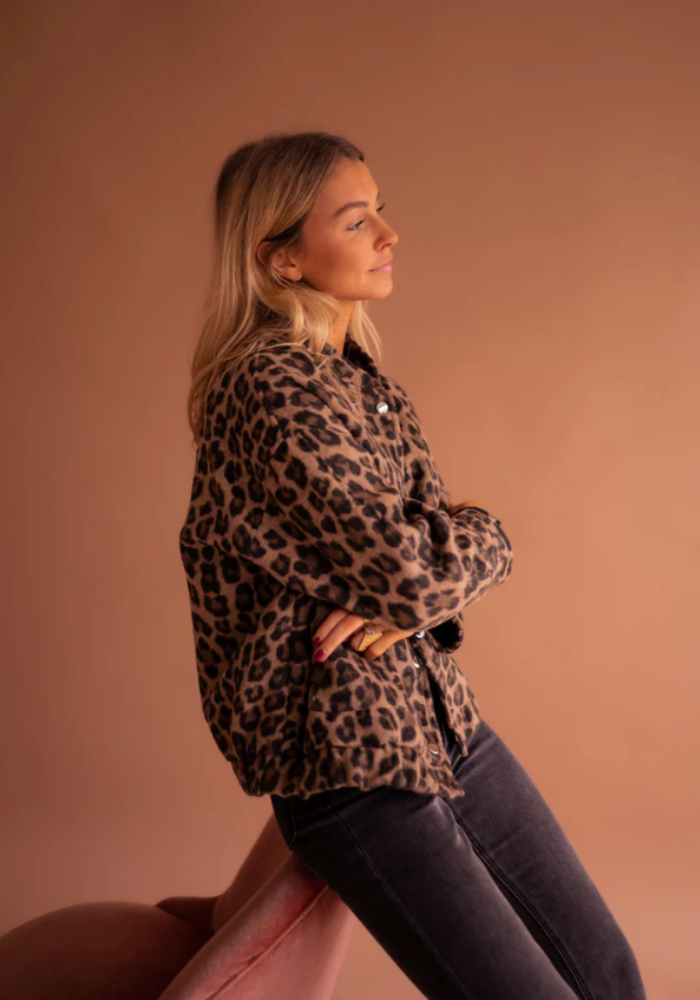 WW | Leopard Bomberjacke