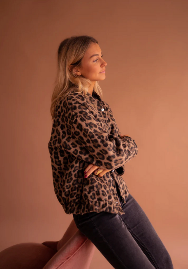 WW | Leopard Bomberjacke