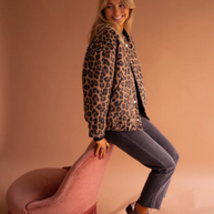 WW | Leopard Bomberjacke