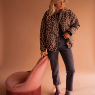 WW | Leopard Bomberjacke