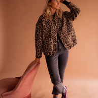 WW | Leopard Bomberjacke