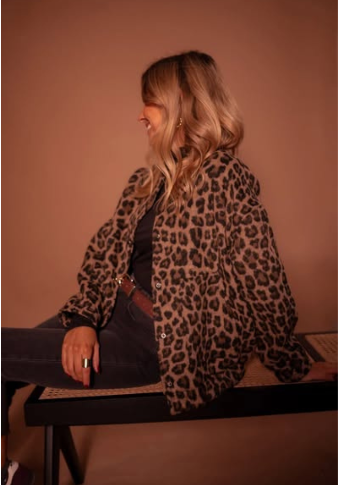 WW | Leopard Bomberjacke
