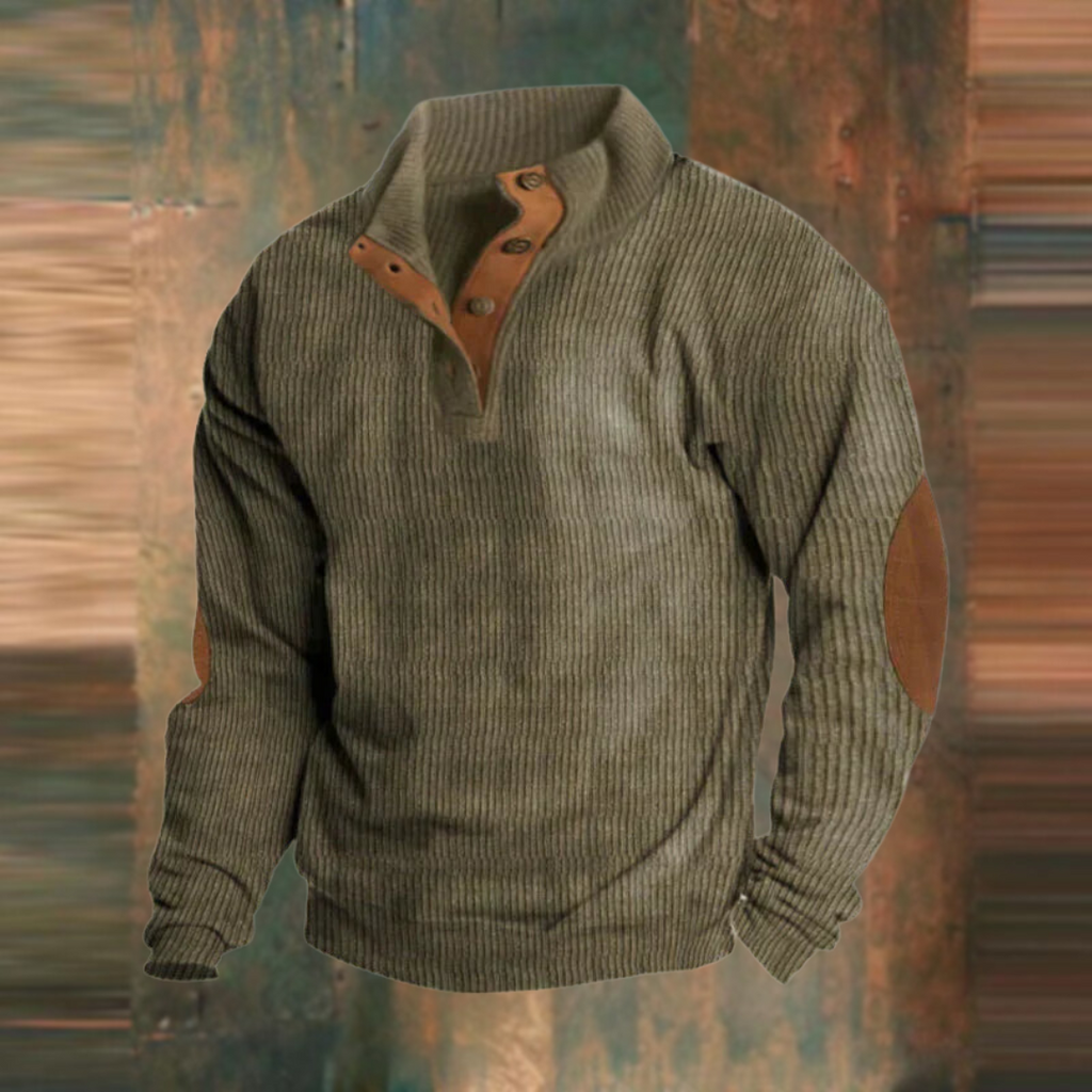 WW | VIERKNOPF-STRICKPULLOVER