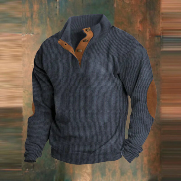 WW | VIERKNOPF-STRICKPULLOVER