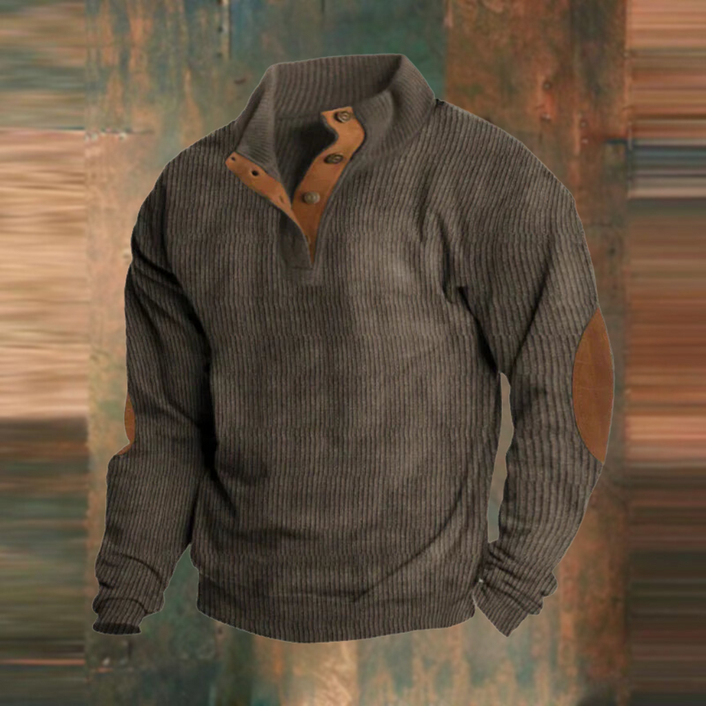 WW | VIERKNOPF-STRICKPULLOVER
