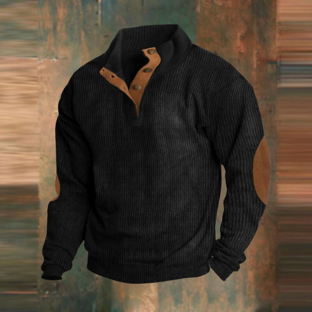 WW | VIERKNOPF-STRICKPULLOVER