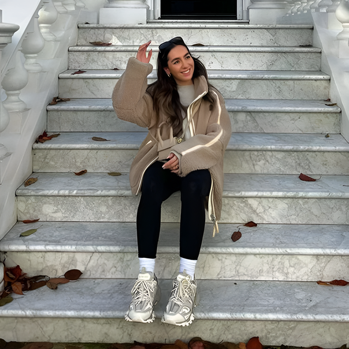 W&W Mode | Teddy-Fleece-Jacke