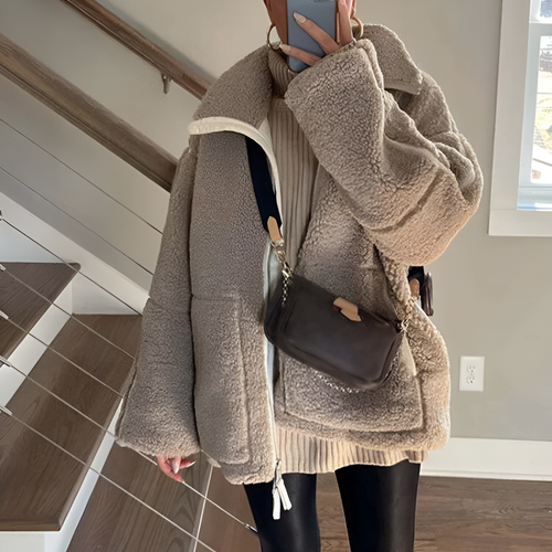 W&W Mode | Luxus Fleecejacke für eine sanfte und bequeme Passform