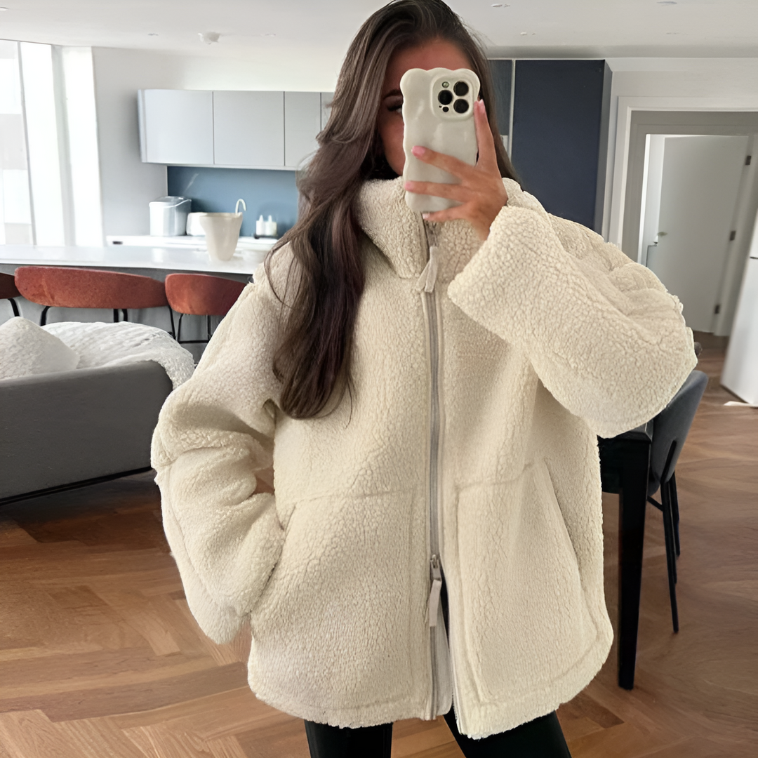 W&W Mode | Luxus Fleecejacke für eine sanfte und bequeme Passform