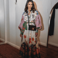 WW | Zeitloses Italienisches Kleid Mit Eleganz