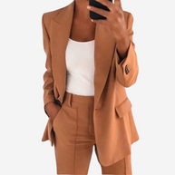 WW | Zweiteiliges Blazer Und Hosen Satz Für Damen